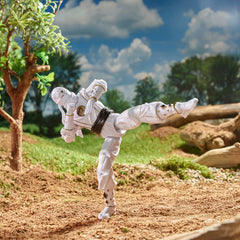 Power Rangers Lightning Collection Mighty Morphin Ninja White Ranger