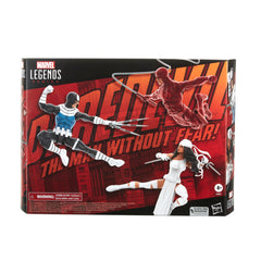Marvel Legends Series Daredevil, Elektra, and Marvel's Bullseye