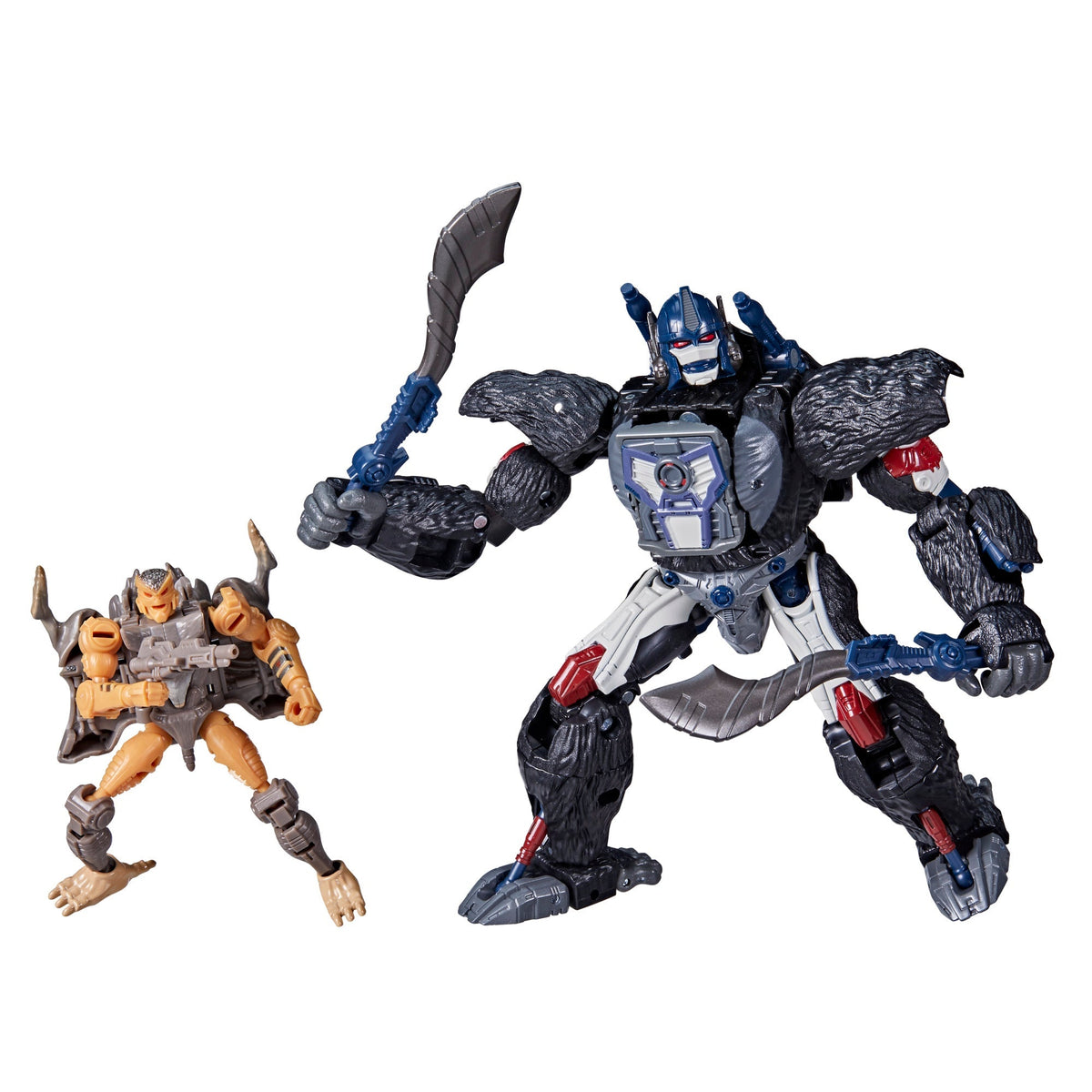 Transformers War for Cybertron Series-Inspired Optimus Primal and Rattrap
