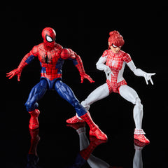 Marvel Legends Series Spider-Man and Marvel's Spinneret