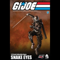 G.I. Joe Snake Eyes Collectible Figure 1/6 Scale By Threezero