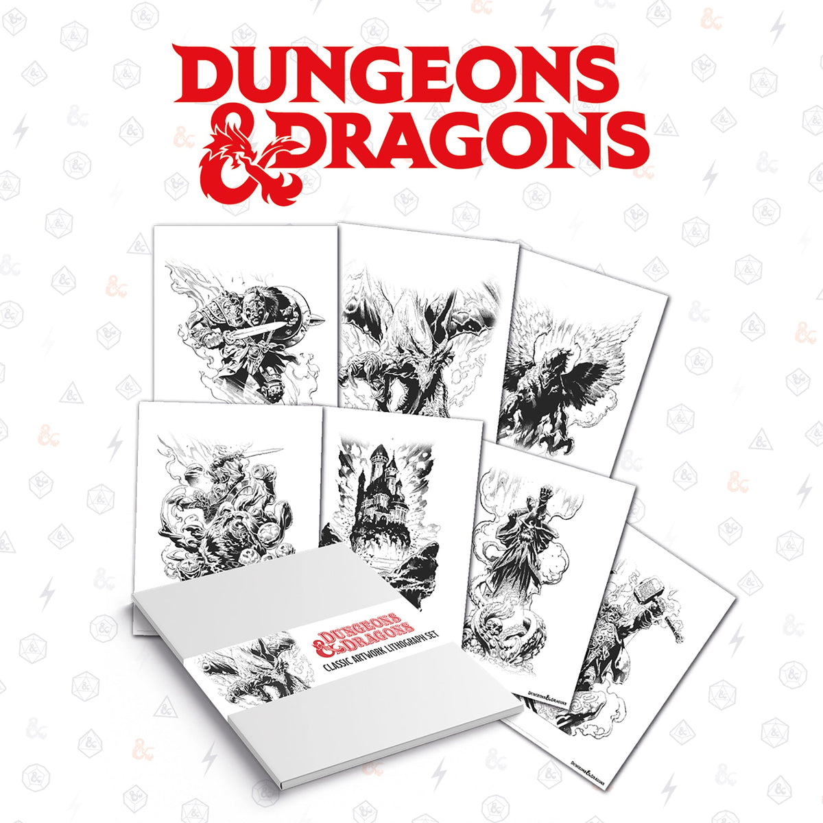 Dungeons & Dragons Lithograph Set