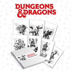 Dungeons & Dragons Lithograph Set