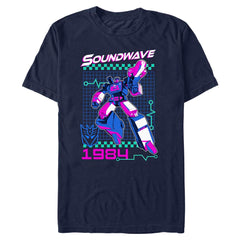 Transformers Soundwave Retro Men's T-Shirt
