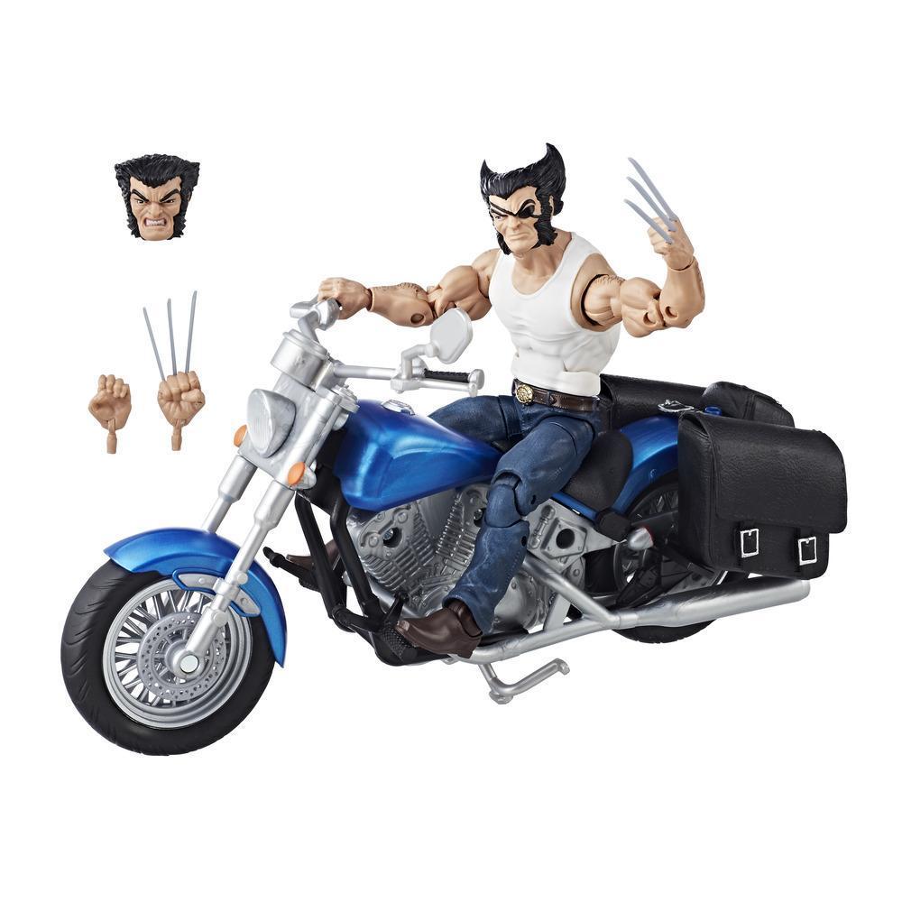 Marvel Legends Series Wolverine and Motorcycle