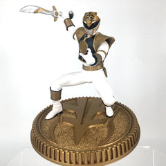 Mighty Morphin Power Rangers White Ranger Collectible Figure By PCS Collectibles